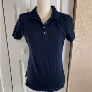 Navy Blue Women's Polo Shirt